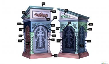 Lecterns (ANL_0038) 3D model for CNC machine