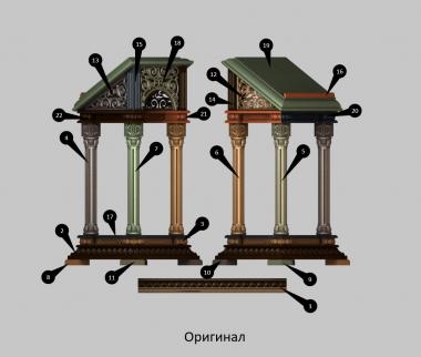 نموذج ثلاثي الأبعاد لآلة CNC منبر 