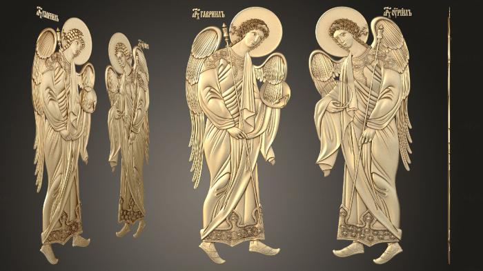 نموذج ثلاثي الأبعاد لآلة CNC الملائكة رئيس الملائكة جبرائيل
