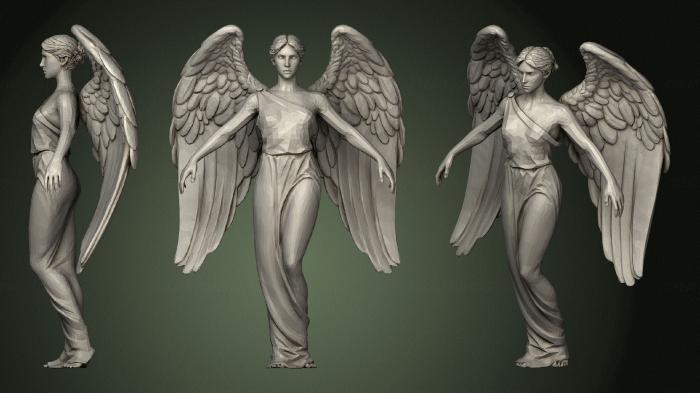 Angels (AN_0218) 3D model for CNC machine