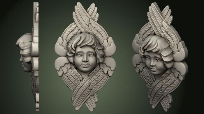 Angels (AN_0251) 3D model for CNC machine