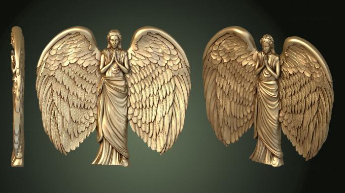 Angels (AN_0259) 3D model for CNC machine