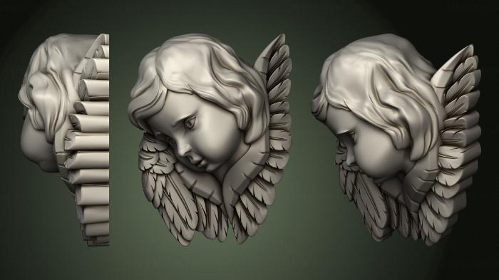 Angels (AN_0266) 3D model for CNC machine