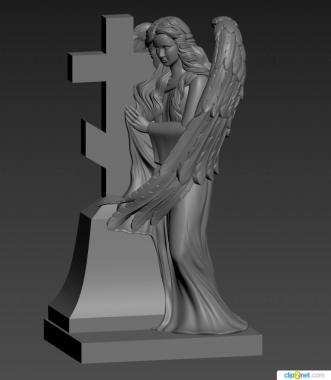 Angels (AN_0275) 3D model for CNC machine