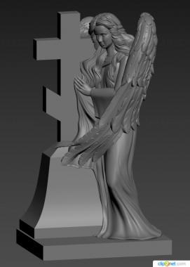 Angels (AN_0278) 3D model for CNC machine