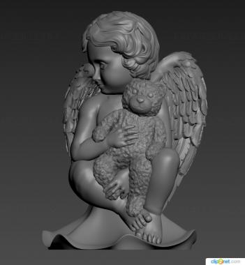 Angels (AN_0279) 3D model for CNC machine