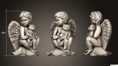 Angels (AN_0280) 3D model for CNC machine