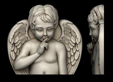 Angels (AN_0283) 3D model for CNC machine