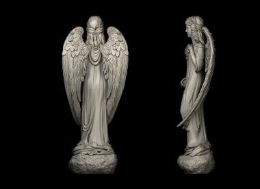 Angels (AN_0285) 3D model for CNC machine