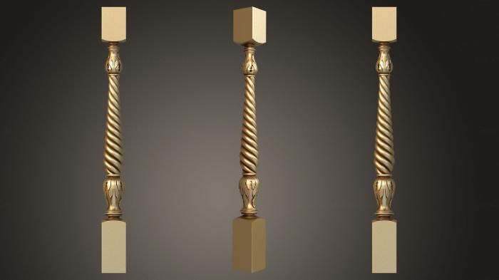 Balusters (BL_0649) 3D model for CNC machine