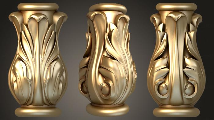 Balusters (BL_0650) 3D model for CNC machine