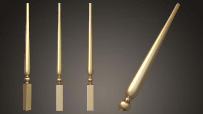 Balusters (BL_0654) 3D model for CNC machine