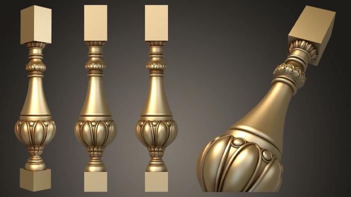 Balusters (BL_0655) 3D model for CNC machine