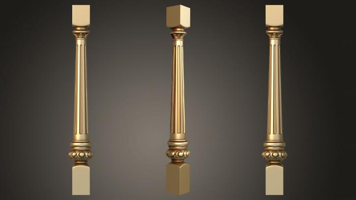 Balusters (BL_0656) 3D model for CNC machine
