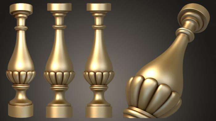 Balusters (BL_0657) 3D model for CNC machine