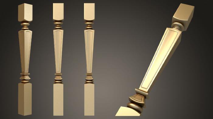 Balusters (BL_0659) 3D model for CNC machine