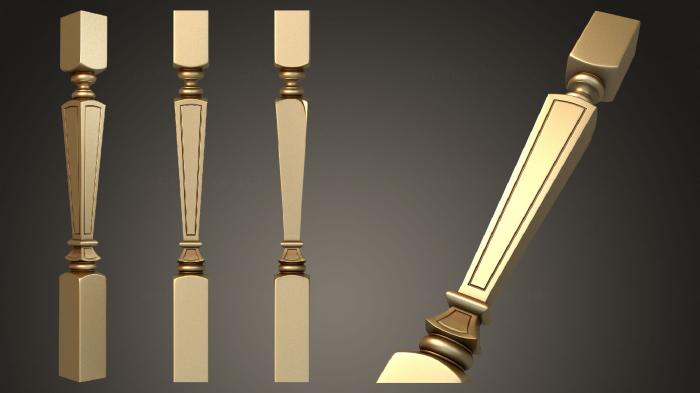 Balusters (BL_0660) 3D model for CNC machine