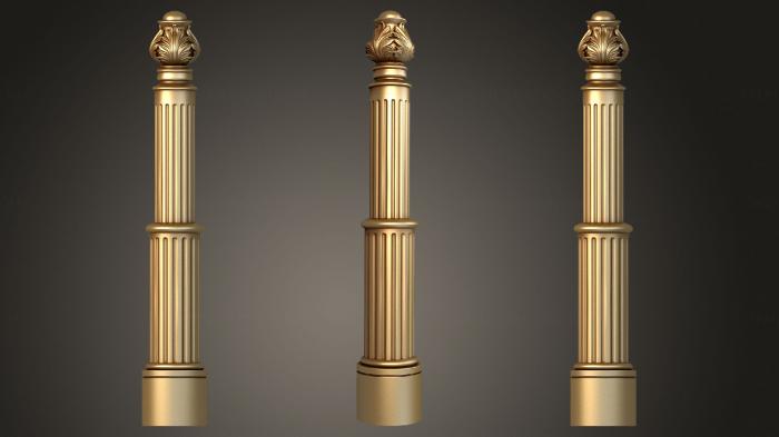Balusters (BL_0662) 3D model for CNC machine