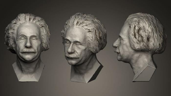 Busts and bas-reliefs of famous people (BUSTC_0010) 3D model for CNC machine
