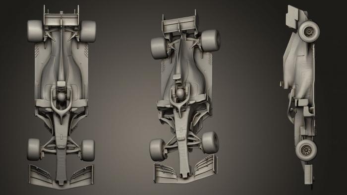 نموذج ثلاثي الأبعاد لآلة CNC السيارات والنقل أستون مارتن Red Bull Racing RB15