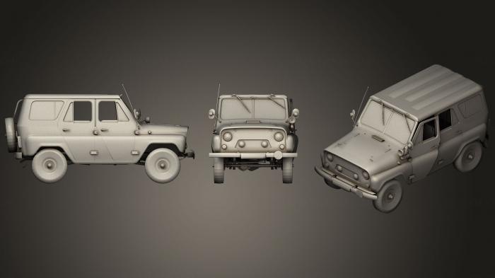 Cars and transport (CARS_0412) 3D model for CNC machine