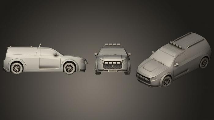 Cars and transport (CARS_0435) 3D model for CNC machine