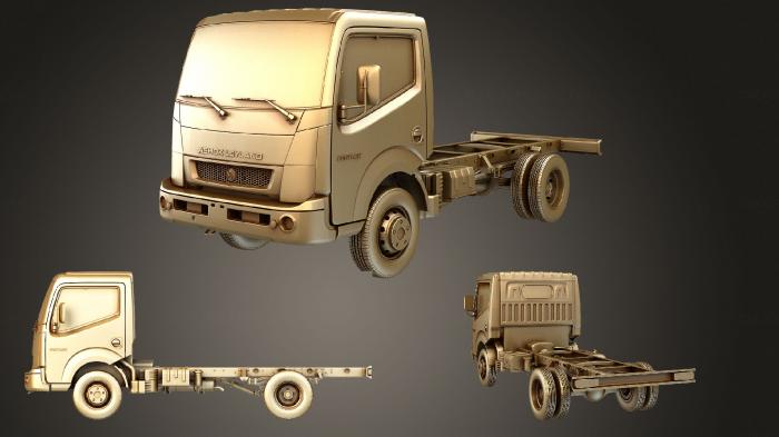 نموذج ثلاثي الأبعاد لآلة CNC السيارات والنقل أشوك ليلاند شريك تشاسي 2016