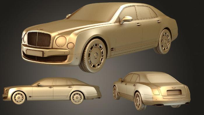 نموذج ثلاثي الأبعاد لآلة CNC السيارات والنقل بنتلي مولسان 2011