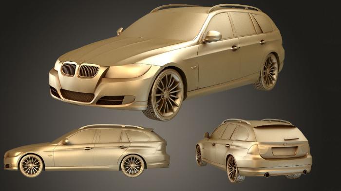 نموذج ثلاثي الأبعاد لآلة CNC السيارات والنقل سلسلة BMW 3 بجولة 2011