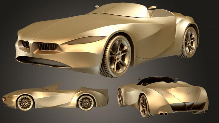 نموذج ثلاثي الأبعاد لآلة CNC السيارات والنقل سيارة BMW GINA Light Visionary 2008
