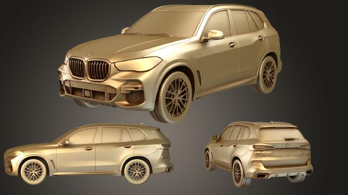 نموذج ثلاثي الأبعاد لآلة CNC السيارات والنقل سيارة BMW X5 (Mk4) (G05) M sport 2019