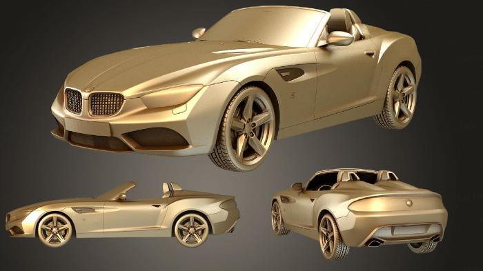 نموذج ثلاثي الأبعاد لآلة CNC السيارات والنقل سيارة BMW Zagato Roadster Concept 2013