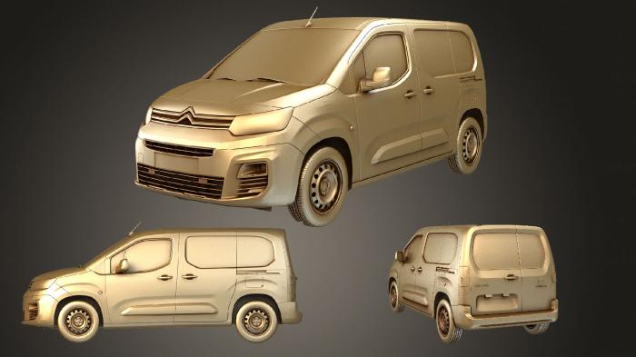 نموذج ثلاثي الأبعاد لآلة CNC السيارات والنقل سيتروين بيرلينجو انتربرايز ام 2020