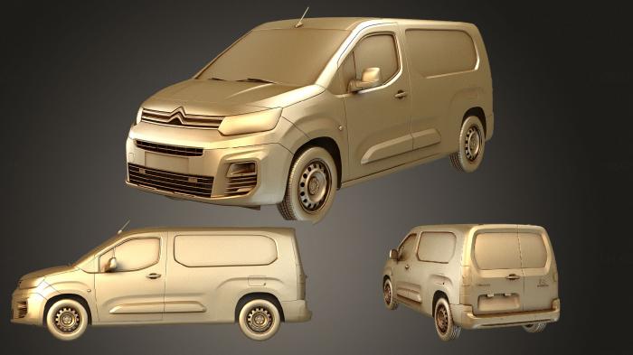 نموذج ثلاثي الأبعاد لآلة CNC السيارات والنقل سيتروين بيرلينجو فان إل دبليو بي 2021