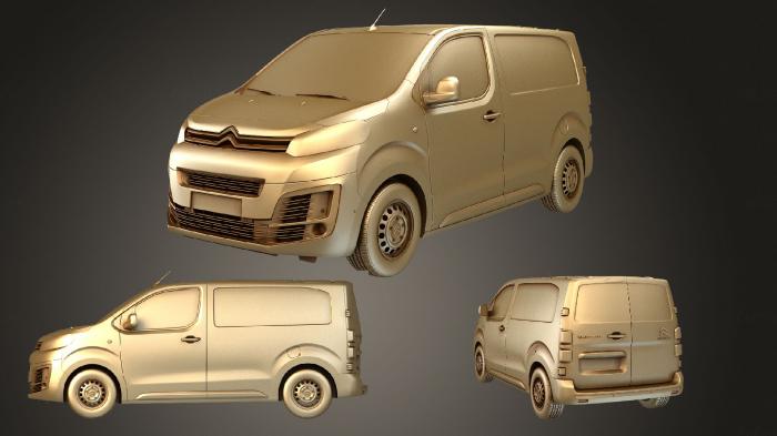 نموذج ثلاثي الأبعاد لآلة CNC السيارات والنقل سيتروين ديسباتش ام 2019