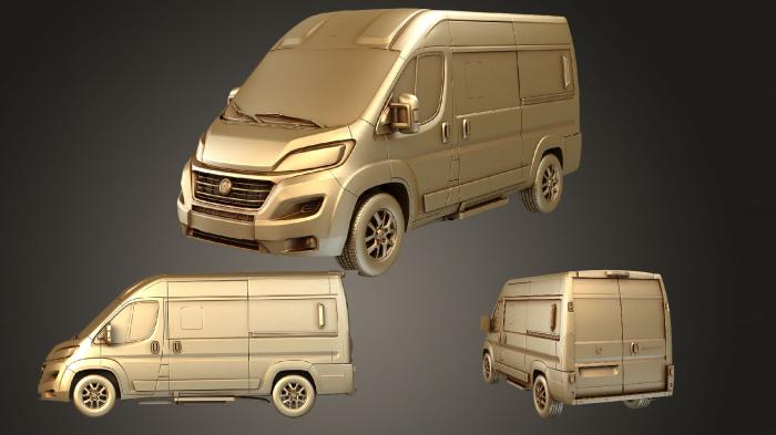 نموذج ثلاثي الأبعاد لآلة CNC السيارات والنقل فيات دوكاتو بانوراما 2014
