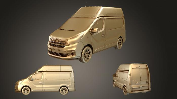 نموذج ثلاثي الأبعاد لآلة CNC السيارات والنقل فيات تالينتو فان L1H2 2020
