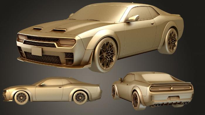 نموذج ثلاثي الأبعاد لآلة CNC السيارات والنقل ماركة غير محددة سيارة العضلات 2021