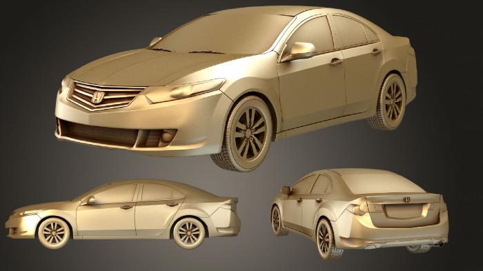 نموذج ثلاثي الأبعاد لآلة CNC السيارات والنقل هوندا أكورد سيدان 2009