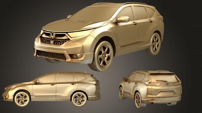 نموذج ثلاثي الأبعاد لآلة CNC السيارات والنقل Honda CR V (Mk5) Touring 2017