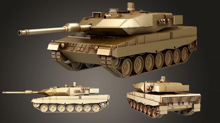نموذج ثلاثي الأبعاد لآلة CNC السيارات والنقل ليوبارد 2 My First Tank