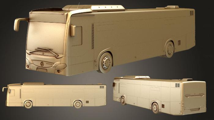 نموذج ثلاثي الأبعاد لآلة CNC السيارات والنقل Mercedes Benz Citaro 2 Turen (O530) Bus HQinterior 2011