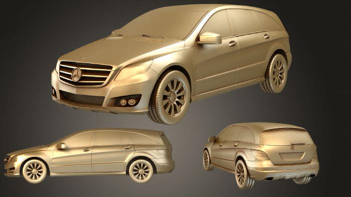 نموذج ثلاثي الأبعاد لآلة CNC السيارات والنقل مرسيدس بنز آر كلاس 2011