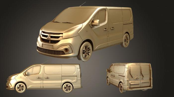 نموذج ثلاثي الأبعاد لآلة CNC السيارات والنقل ميتسوبيشي اكسبرس ميني باص 2020