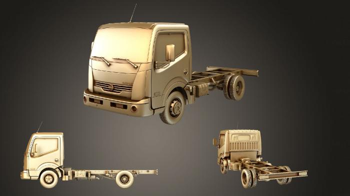 نموذج ثلاثي الأبعاد لآلة CNC السيارات والنقل نيسان Cabstar Chassi 2013