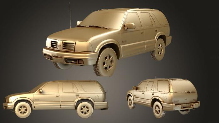 نموذج ثلاثي الأبعاد لآلة CNC السيارات والنقل أولدزموبيل برافادا (Mk2f) 1998