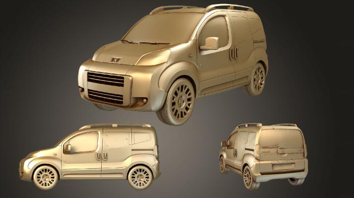 نموذج ثلاثي الأبعاد لآلة CNC السيارات والنقل بيجو بيبر تيبي 2011