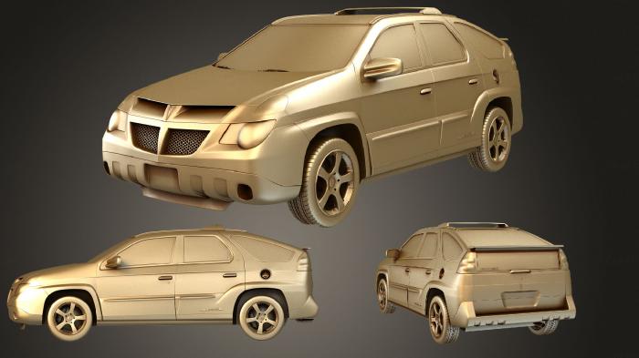 نموذج ثلاثي الأبعاد لآلة CNC السيارات والنقل بونتياك ازتيك HQinterior 2005