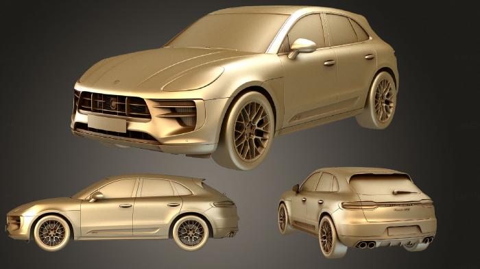 نموذج ثلاثي الأبعاد لآلة CNC السيارات والنقل بورش ماكان جي تي اس 2020