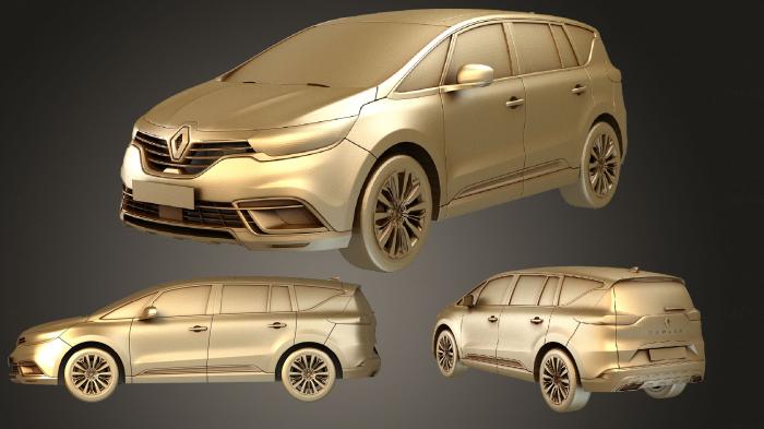 نموذج ثلاثي الأبعاد لآلة CNC السيارات والنقل رينو اسباس 2020 3D